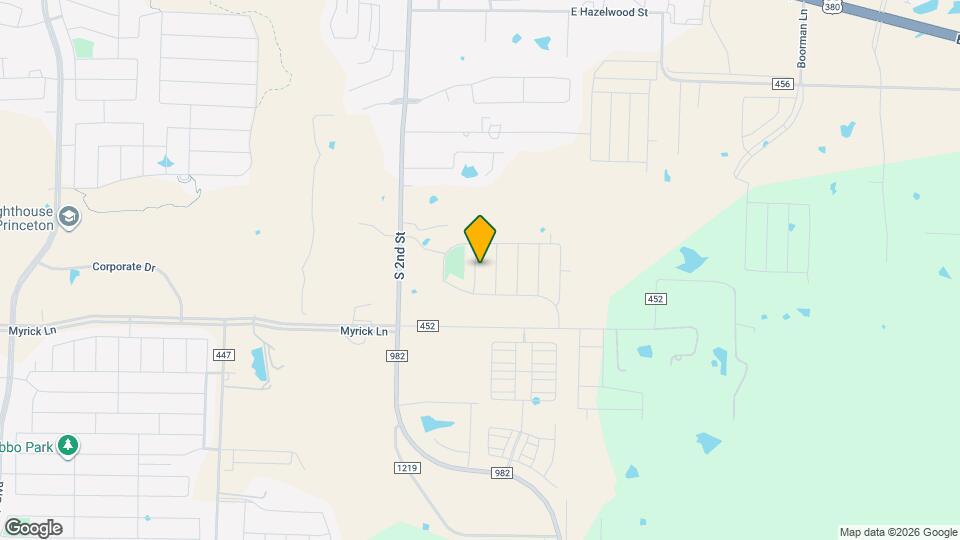 843 Ozark Path Map and Location Details