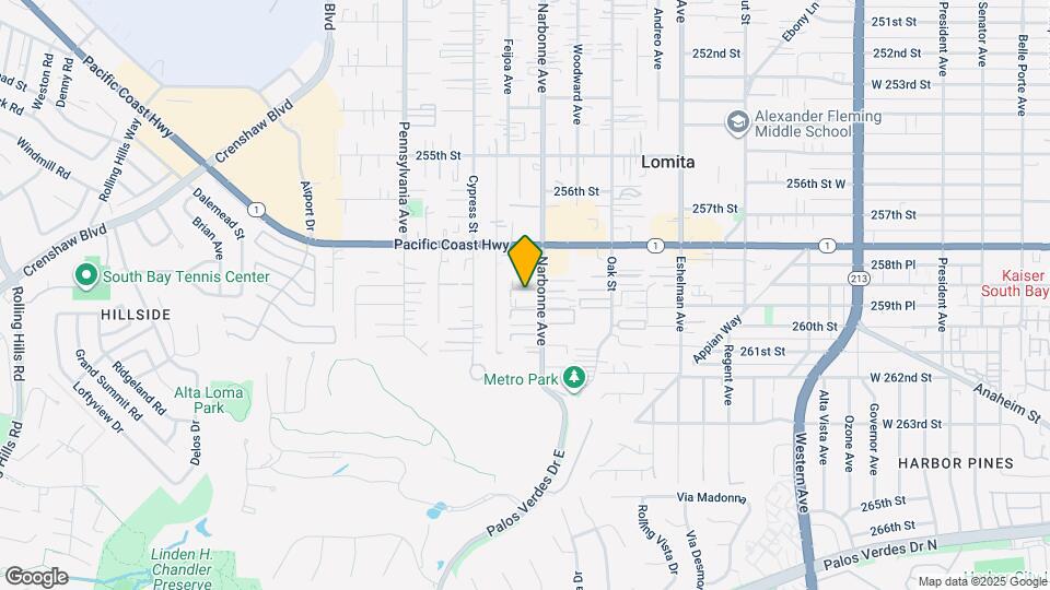 25905 Narbonne Ave, Unit 21 Map and Location Details