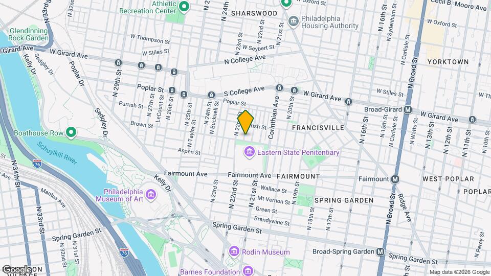 805 N Beechwood St Map and Location Details