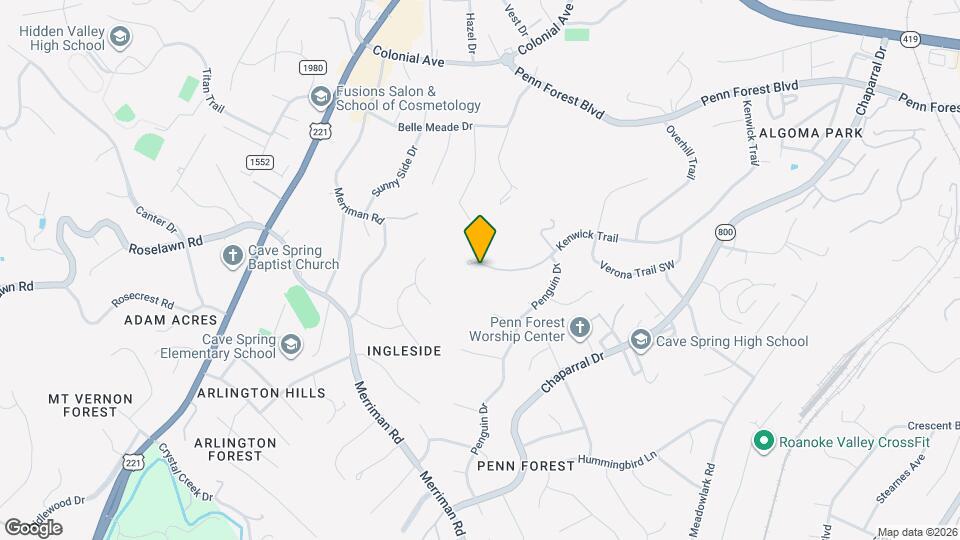 3776 Kenwick Trail Map and Location Details