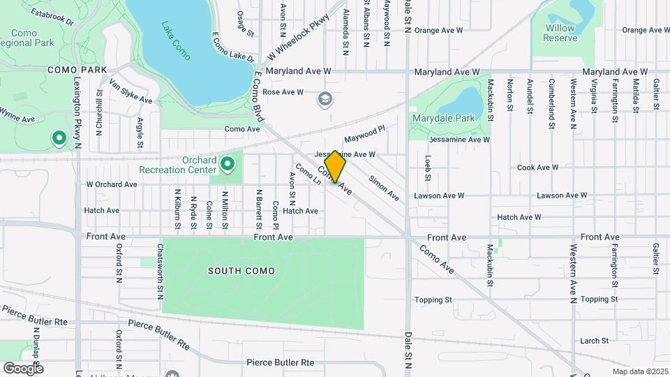 730 Como Ave, Unit Condo B Map and Location Details