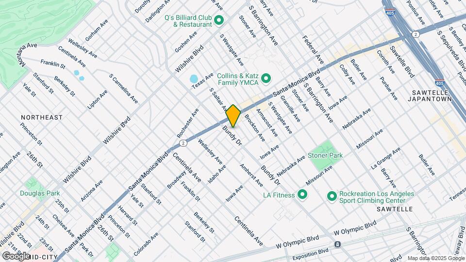 1528 Bundy Dr Map and Location Details