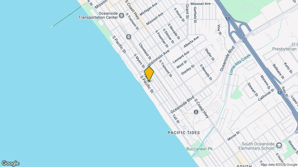 902 S Pacific St Map and Location Details