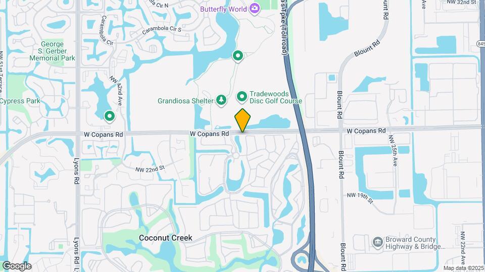 2391 NW 34th Terrace Map and Location Details