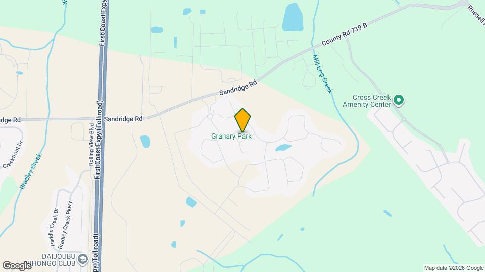 2730 White Cedar Ln Mapa y Detalles de la Ubicación