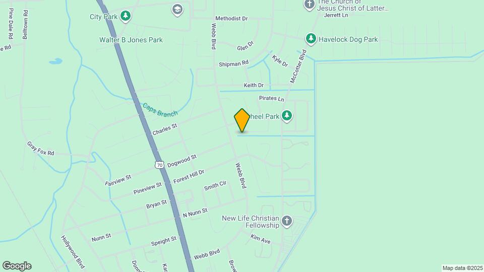 425 Rams Rd Map and Location Details