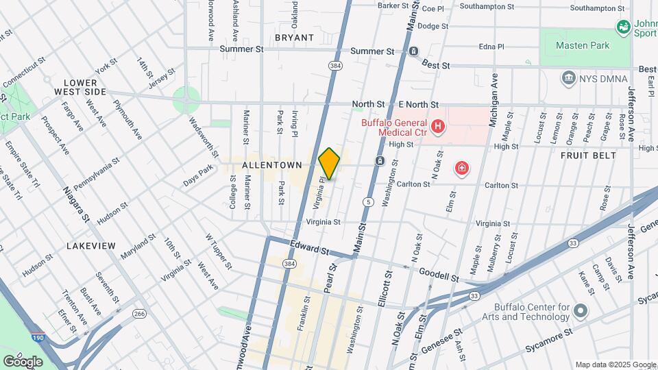 466 Franklin St, Unit 3 Map and Location Details