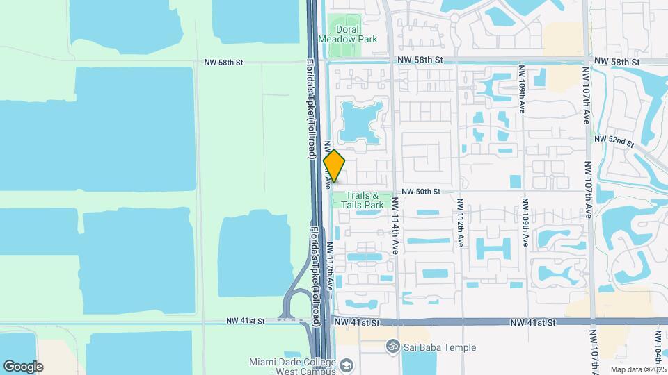 5000 NW 116th Ct Map and Location Details