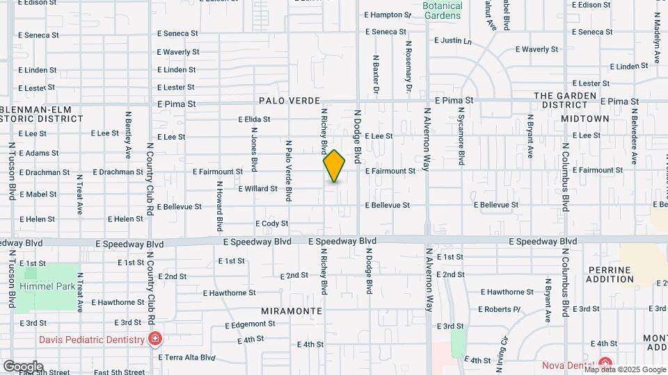 1306 N Richey Blvd Map and Location Details