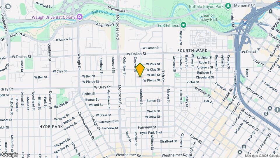 1412 Stanford St Map and Location Details