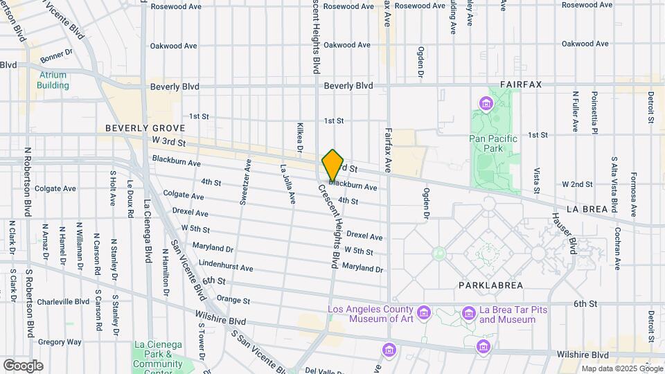 8020 Blackburn Ave Map and Location Details