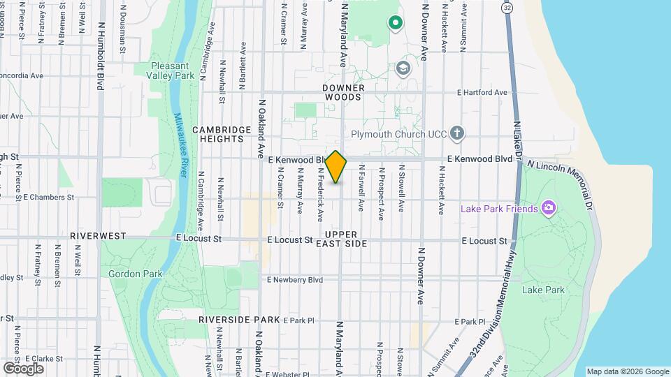 3019 N Maryland Ave Map and Location Details