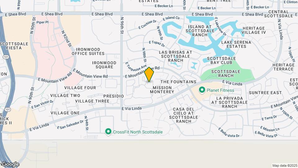 9711 E Mountain View Rd Map and Location Details