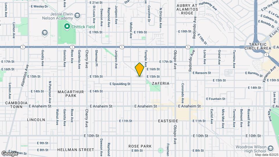 2652-2706 E 15th St Mapa y Detalles de la Ubicación