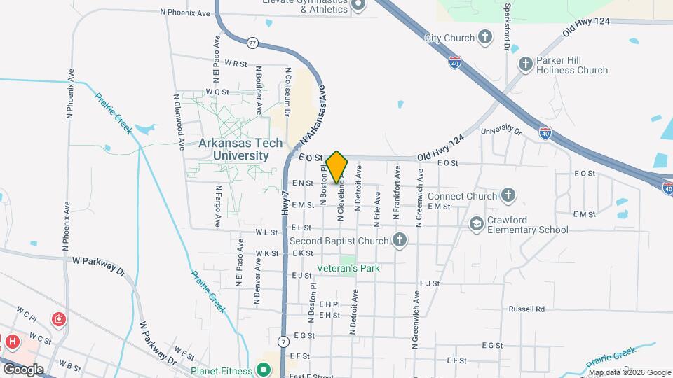 224 E N St Map and Location Details