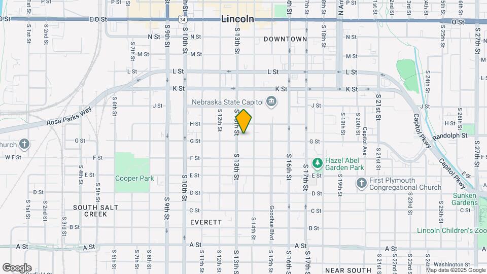 1300 G St Map and Location Details