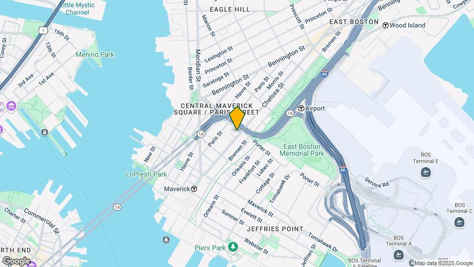 110 Chelsea St, Unit 1 Map and Location Details