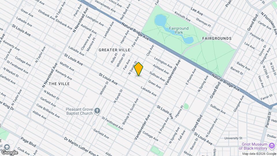 4038 Greer Ave Mapa y Detalles de la Ubicación