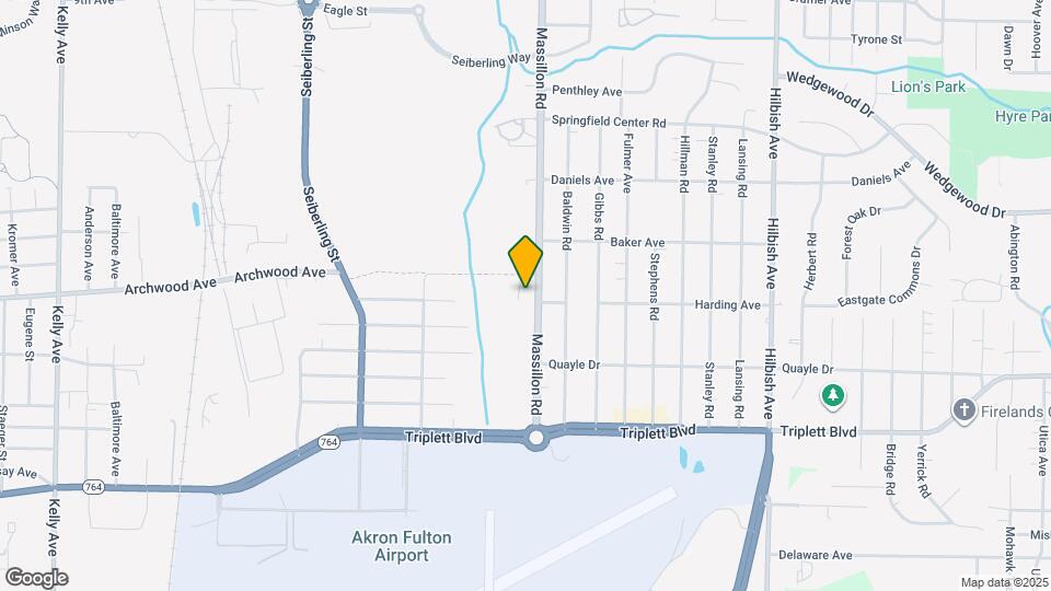 520 Massillon Rd Map and Location Details