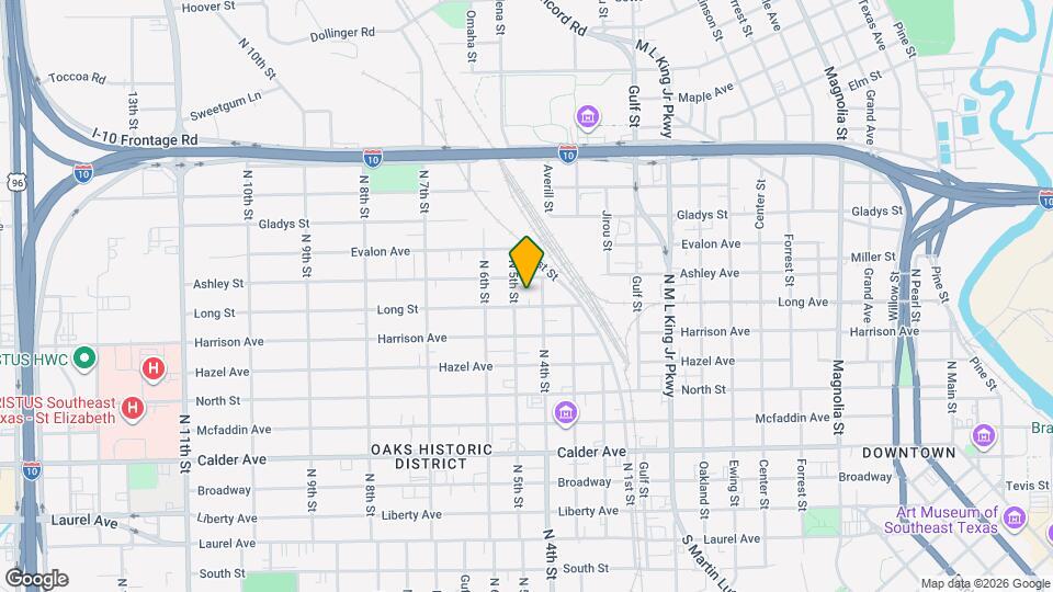 1020 N 5th St Mapa y Detalles de la Ubicación