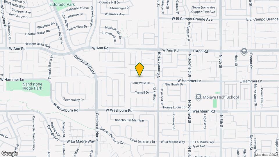 417 Colorful Rain Ave Map and Location Details