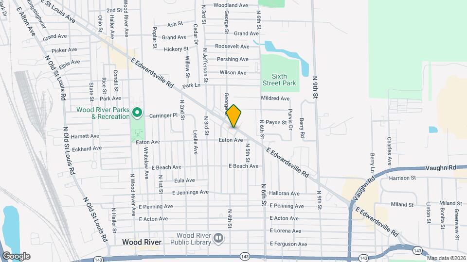 398 E Edwardsville Rd Map and Location Details