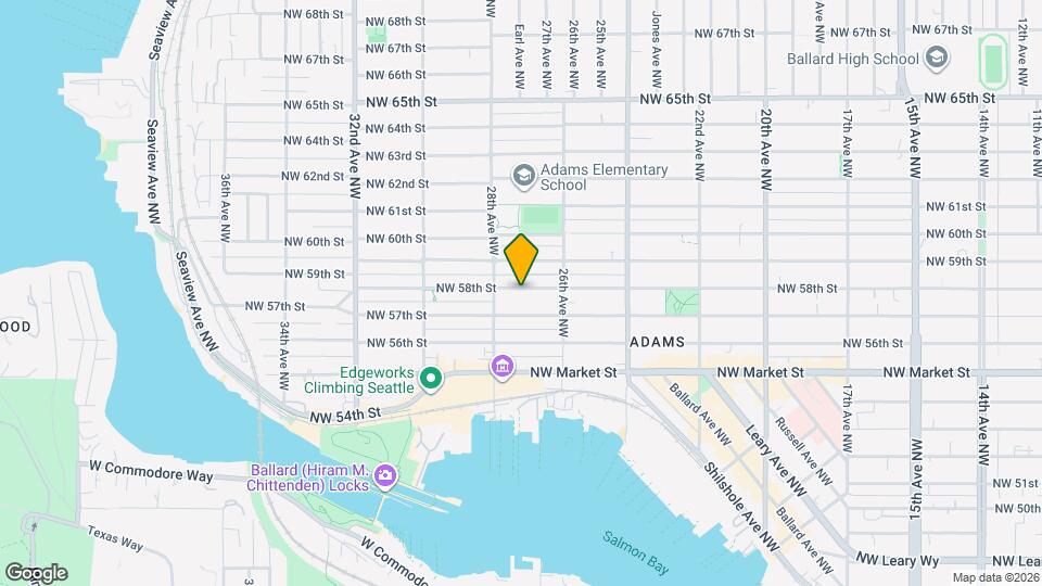 2639 NW 58th St Map and Location Details