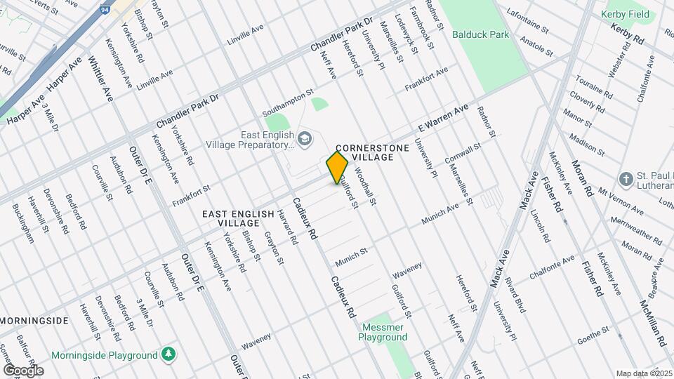 17221 New York St Map and Location Details