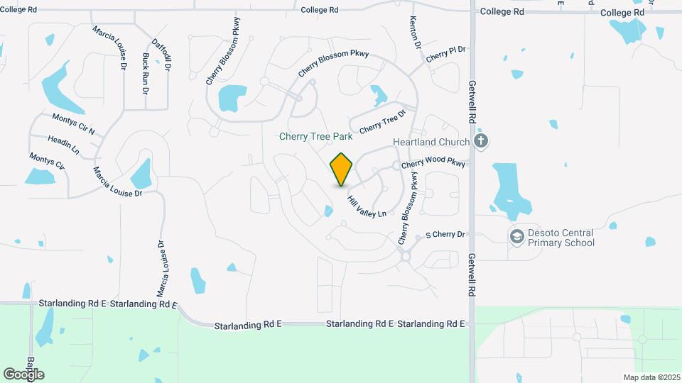 3363 Hill Valley Ln Map and Location Details