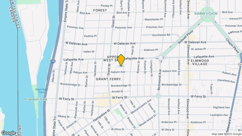 130 Parkdale Ave Map and Location Details