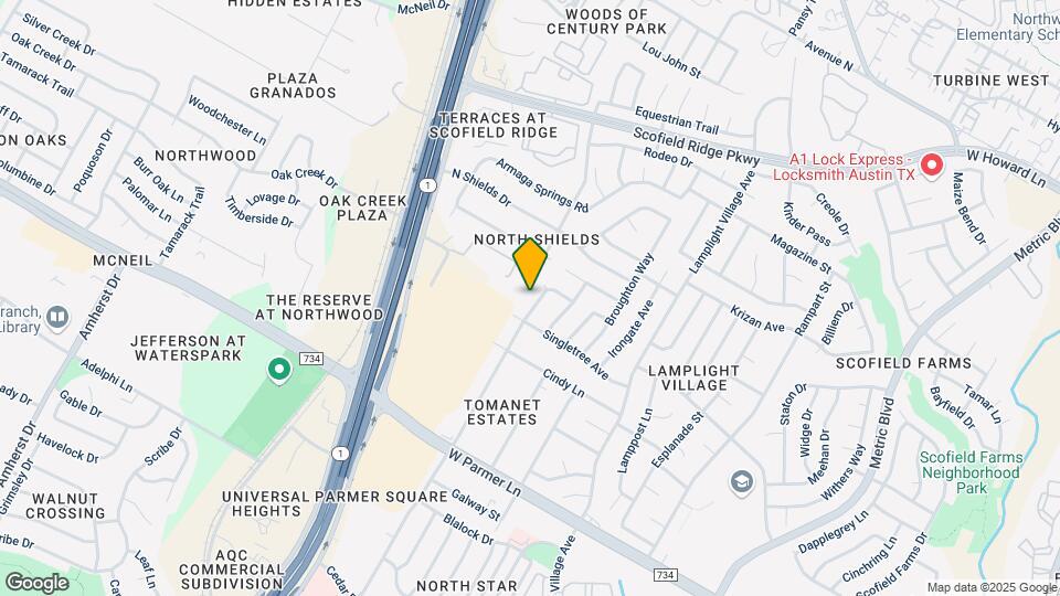 12806 Tomanet Trail-Unit -#A Map and Location Details