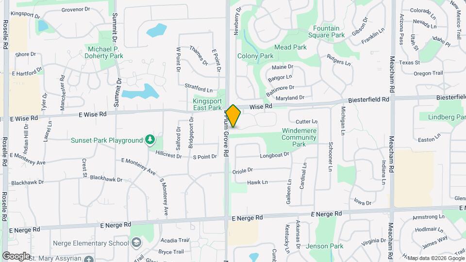 1228 Knottingham Ct Map and Location Details