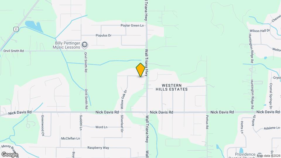 104 Willow Green Dr Map and Location Details
