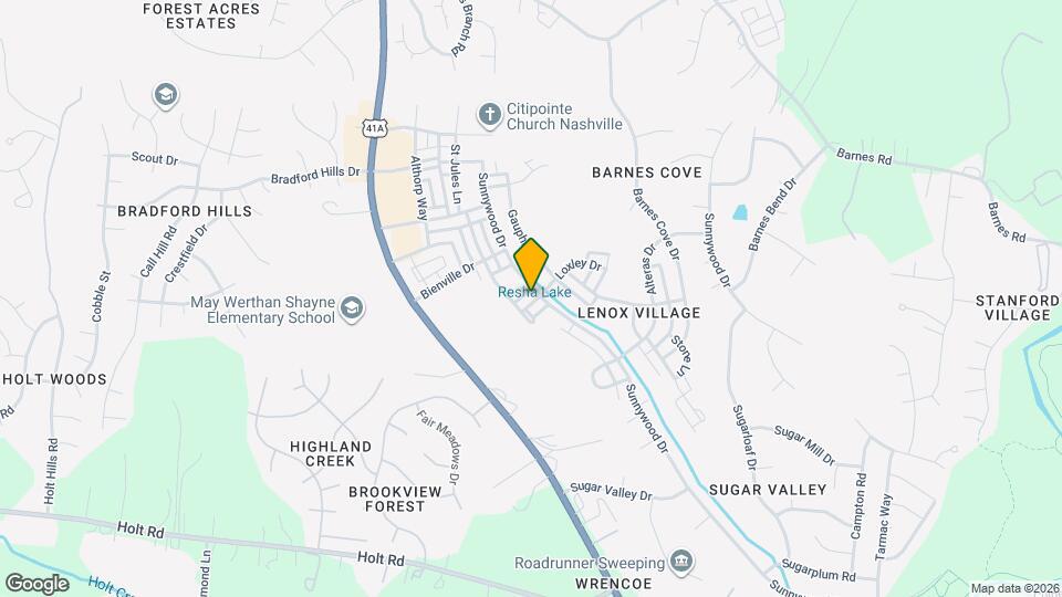 1004 Loxley Dr Map and Location Details