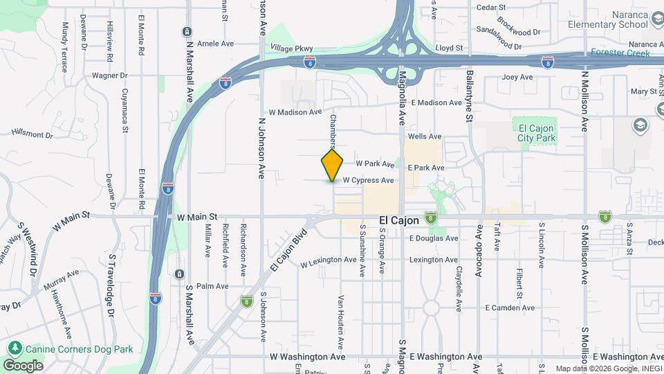 El Cajon Condo Holdings LLC Map and Location Details
