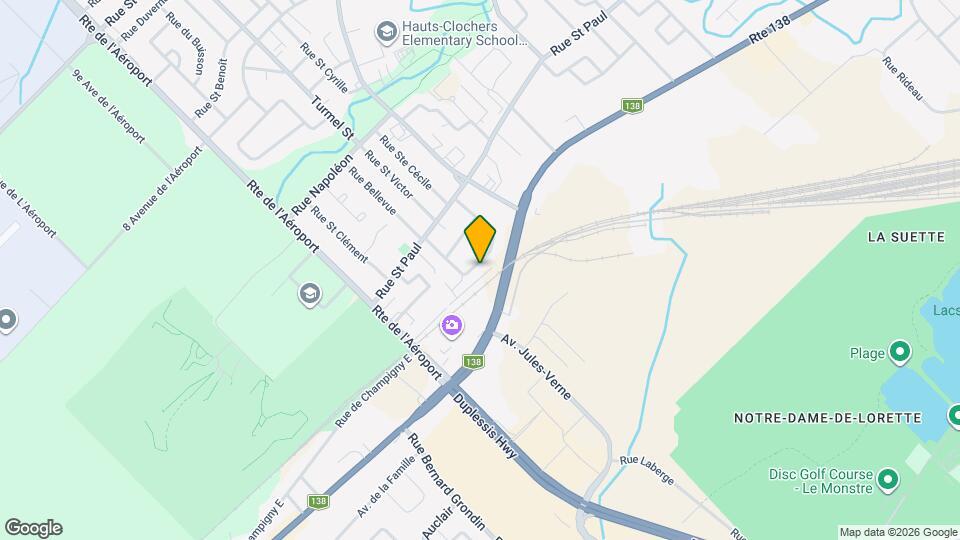 1285 De La Colline Rue Map and Location Details