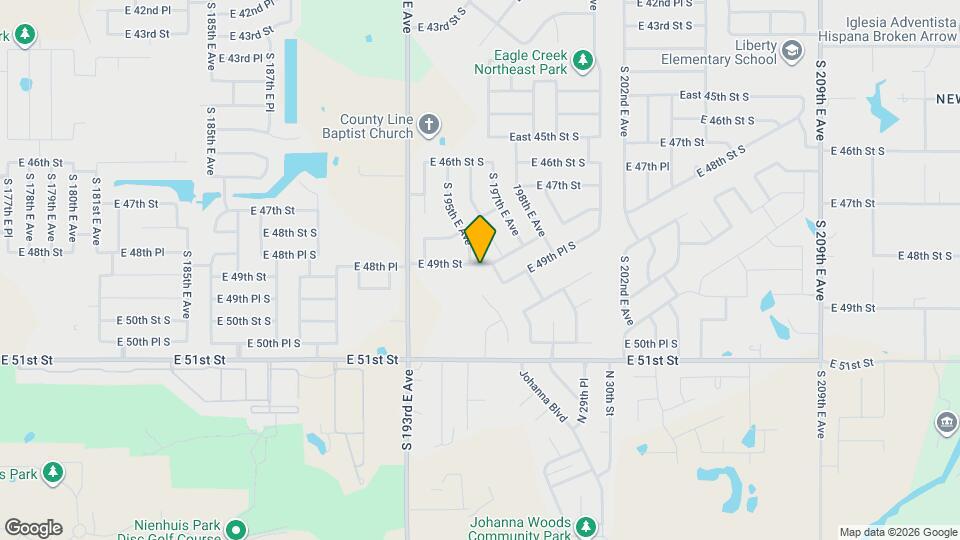 19508 E 49th St Map and Location Details