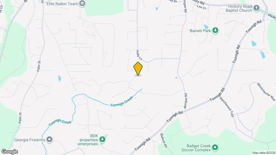 154 Spring Creek Ct Mapa y Detalles de la Ubicación