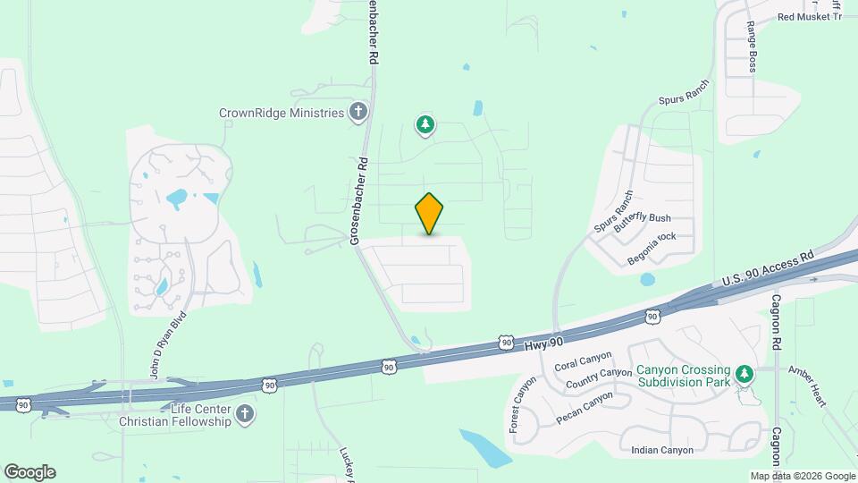 11627 Troubadour Trl Map and Location Details