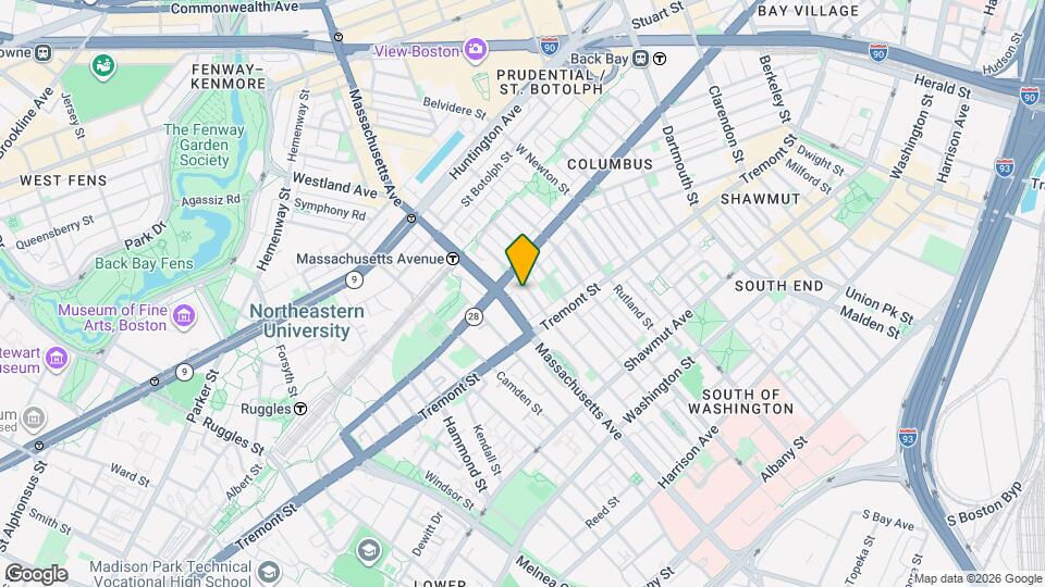 216 W Springfield St, Unit 3 Map and Location Details