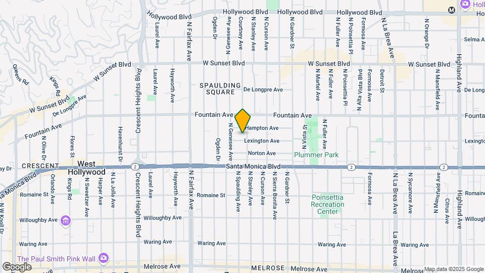 7711 Lexington Ave Map and Location Details