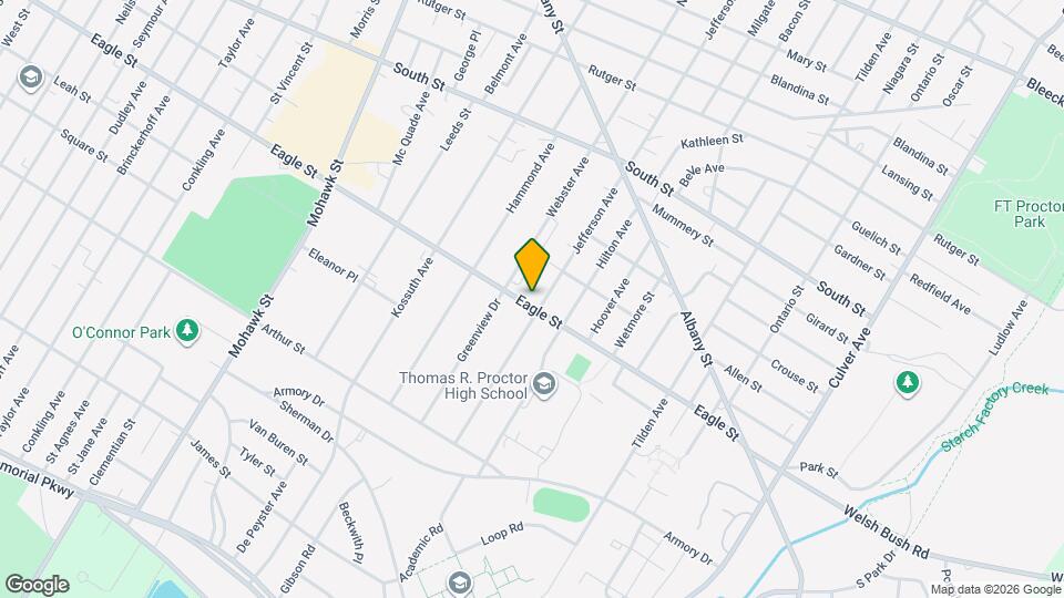 1013 Eagle St, Unit Second floor Mapa y Detalles de la Ubicación