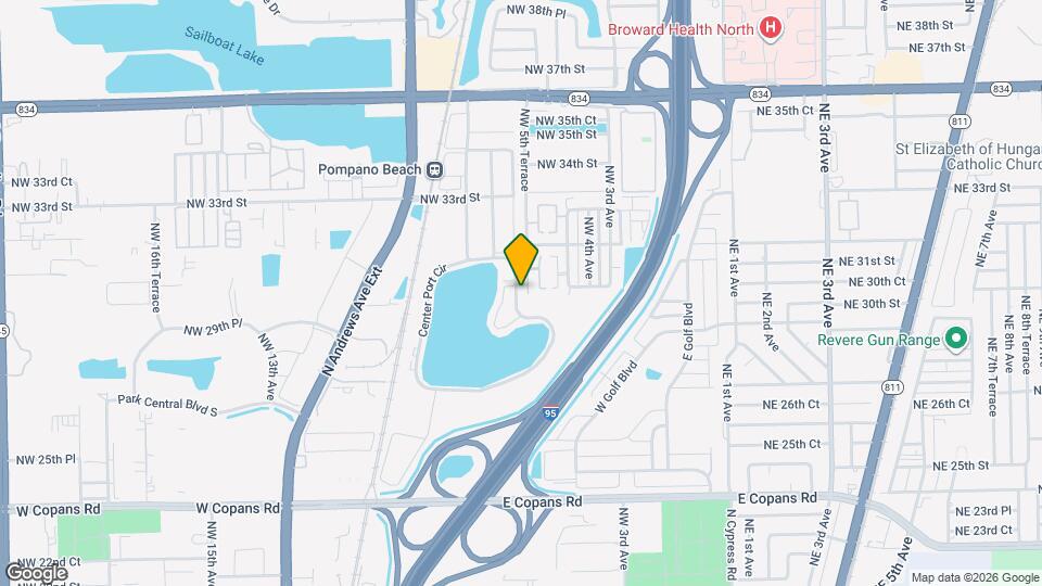 3001 NW 5th Terrace Map and Location Details