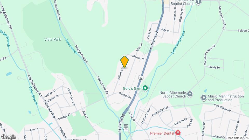 1470 Hilltop St Map and Location Details