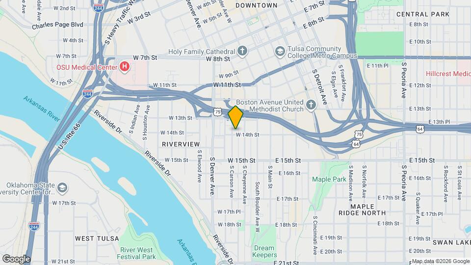 221 W 14th St, Unit 3 Mapa y Detalles de la Ubicación