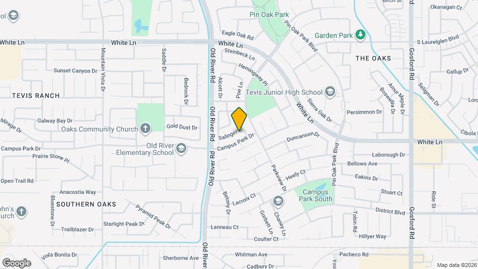 9405 Salinger St Map and Location Details