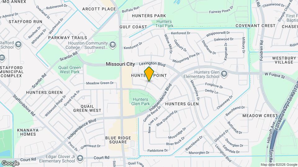 1223 Cowden Ct Mapa y Detalles de la Ubicación