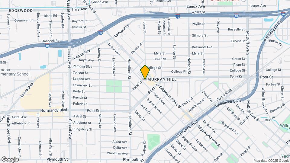 909 Talbot Ave Map and Location Details