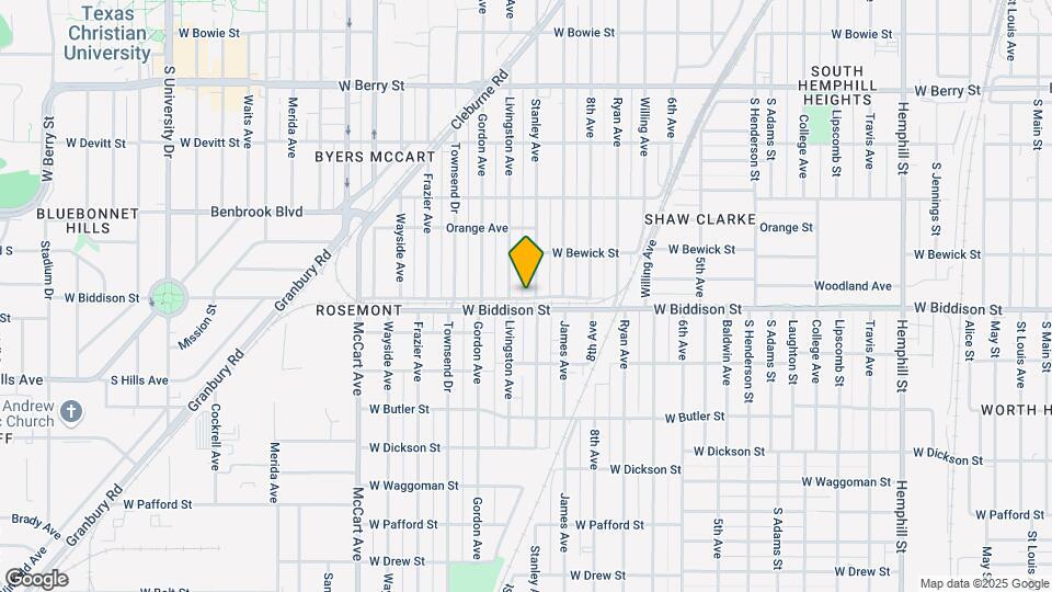3462 Stanley Ave Mapa y Detalles de la Ubicación