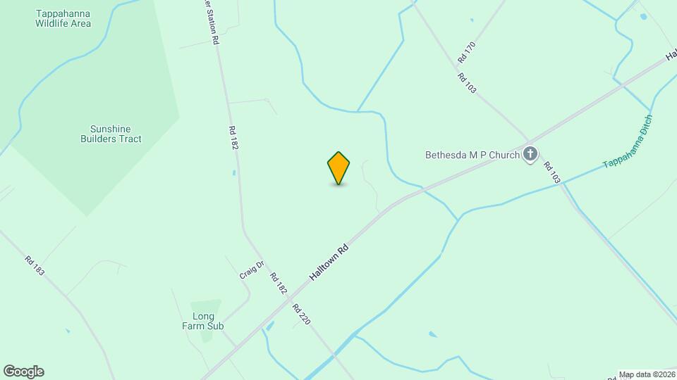 3223 Halltown Rd Map and Location Details